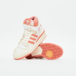 ADIDAS Originals - Forum 84 Hi W (White/Brown) -Mode Vêtement Magasin ADIDAS Originals Forum 84 Hi W White Brown 3
