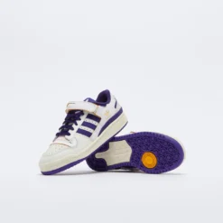 Adidas Originals - Forum 84 Low (Off White/Purple) -Mode Vêtement Magasin ADIDAS Originals Forum 84 Low Off White Purple GW2009 3