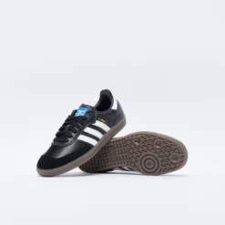 Adidas Skate - Samba ADV (Core Black / Cloud White / Gold Metallic) -Mode Vêtement Magasin ADIDAS Skate Samba ADV Core Black Cloud White Gold Metallic 3