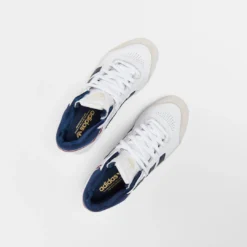 ADIDAS Skate - Tyshawn (White/Collegiate Navy/Grey One) -Mode Vêtement Magasin ADIDAS Skate Tyshawn White Collegiate Navy Grey One HQ2014 7
