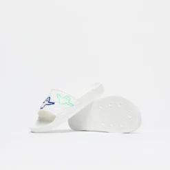Adidas - Shmoofoil Slide (White/Multi) -Mode Vêtement Magasin Adidas Shmoofoil Slide White Multi 3