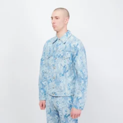 Arises Cartoon Trucker Jacket - Pale Wash -Mode Vêtement Magasin Aries Arise Cartoon Trucker Jacket Pale Wash 3