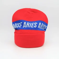 ARIES ARIIS Logo TAPE BEANIE RED