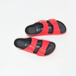Birkenstock Arizona BF Reinterpreted Icons - Red -Mode Vêtement Magasin Birkenstock Arizona BF Icons Reinterpreted Red 5