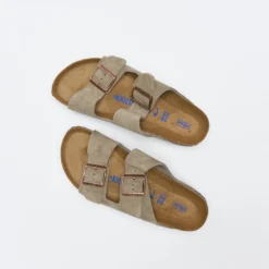 Birkenstock - Arizona SFB Suede (Taupe) -Mode Vêtement Magasin Birkenstock Arizona SFB Suede Taupe 5