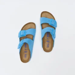 Birkenstock - Arizona SFB VL (Sky Blue) -Mode Vêtement Magasin Birkenstock Arizona SFB VL Sky Blue