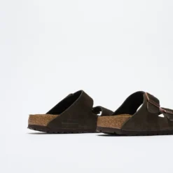 Birkenstock - Arizona Women SFB Suede (Mocca) -Mode Vêtement Magasin Birkenstock Arizona Women SFB Suede Mocca 5