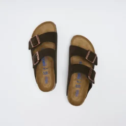Birkenstock - Arizona Women SFB Suede (Mocca) -Mode Vêtement Magasin Birkenstock Arizona Women SFB Suede Mocca 6