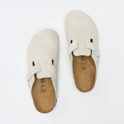 Birkenstock - Boston Corduroy (Antique White) -Mode Vêtement Magasin Birkenstock Boston Corduroy Antique White 6