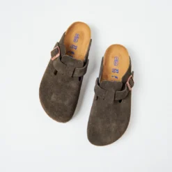 Birkenstock - Boston VL SFB Suede (Mocha) -Mode Vêtement Magasin Birkenstock Boston VL SFB Suede Mocha 6