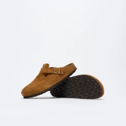 Birkenstock - Men BostonSuede SFB VL (Mink) -Mode Vêtement Magasin Birkenstock Men Boston Suede SFB VL Mink 3