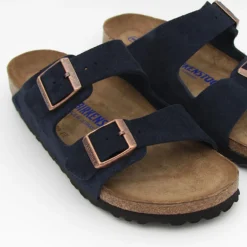 Birkenstock Sandales Arizona SFB Suede Leather Navy Women -Mode Vêtement Magasin Birkenstock Sandales Arizona SFB Suede Leather Navy women 06