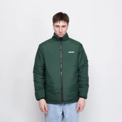 Mode Vêtement Magasin -Mode Vêtement Magasin Butter Goods Paisley Reversible Puffer Jacket Black 8