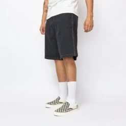 Cash Only - Logo Denim Shorts (Washed Black) -Mode Vêtement Magasin Cash Only Logo Denim Shorts Washed Black 2