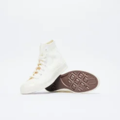 Converse - Chuck 70 Hi (Egret/White/Egret) -Mode Vêtement Magasin Converse Chuck 70 Hi Egret White Egret A01183C 3