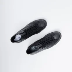 Converse - Chuck 70 Hi Premium Leather (Black/Black/Black) -Mode Vêtement Magasin Converse Chuck 70 Hi Premium Leather Black Black Black 7