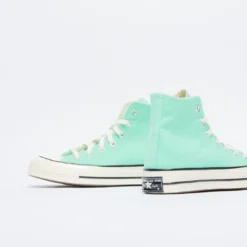 Converse - Chuck 70 Hi (Prism Green/Egret/Black) -Mode Vêtement Magasin Converse Chuck 70 Hi Prism Green Egret Black A00748C 5