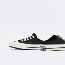 Converse - Chuck 70 Mule Slip (Black/Black/Egret) -Mode Vêtement Magasin Converse Chuck 70 Mule Slip Black Black Egret 172591C 5
