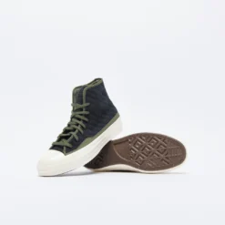 Converse - Chuck 70 Quilted Pack (Converse Black/Olive) -Mode Vêtement Magasin Converse Chuck 70 Quilted pack Converse Black Olive 3