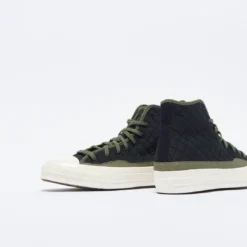 Converse - Chuck 70 Quilted Pack (Converse Black/Olive) -Mode Vêtement Magasin Converse Chuck 70 Quilted pack Converse Black Olive 5