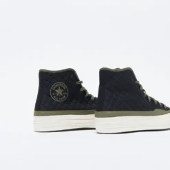 Converse - Chuck 70 Quilted Pack (Converse Black/Olive) -Mode Vêtement Magasin Converse Chuck 70 Quilted pack Converse Black Olive 6