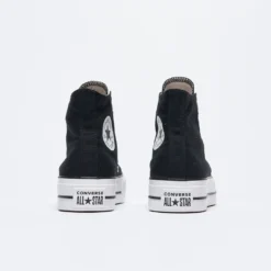 Converse - Women 's Chuck Taylor All Star Platform (Black/White) -Mode Vêtement Magasin Converse Women sChuck Taylor All Star Platform Black White 4