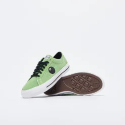 Converse X Study - One Star Pro Ox "8 -ball" (Green Flash/White/Black) -Mode Vêtement Magasin Converse x Stussy One Star Pro OX Green Flash White Black 3
