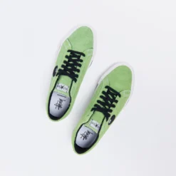Converse X Study - One Star Pro Ox "8 -ball" (Green Flash/White/Black) -Mode Vêtement Magasin Converse x Stussy One Star Pro OX Green Flash White Black 8
