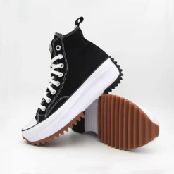 Converse Run Star Hike Hi (Black/White/Gum) -Mode Vêtement Magasin Converse Run Star Hike Hi Black white 04 7f9697de 1f99 4919 bf58 a09c08356d49