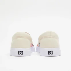 DC Shoes Basquiat X Manual Slip On - White / Graffiti Print -Mode Vêtement Magasin DC Shoes Basquiat x Manual Slip On White Graffiti Print 4