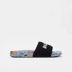 DC Shoes X Basquiat Slide - Black/Multi