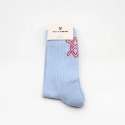 Daily Paper Keret Socks White/red -Mode Vêtement Magasin Daily Paper Keret Socks White Red 01
