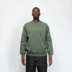 Dime - Classic Logo Crewneck (Thyme)