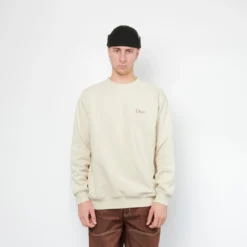 Dime - Classic Small Logo Crewneck (FOG)