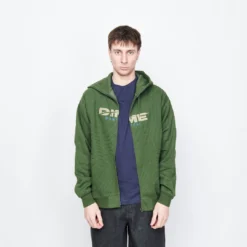 Dime MTL - Speedy Zip Hoodie (Forest) -Mode Vêtement Magasin Dime MTL Speedy Zip Hoodie Forest 1