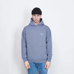 Dime MTL - Classic Small Logo Hoodie (Iron)