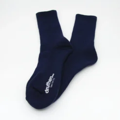 Druthers Organic Cotton Everyday Crew Sock - Navy -Mode Vêtement Magasin Druthers Organic Cotton Everyday Crew Sock Navy 02