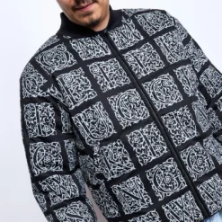 Fucking Awesome - Filigree Bomber Jacket (Black) -Mode Vêtement Magasin Fucking Awesome Filigree Bomber Jacket Black 2