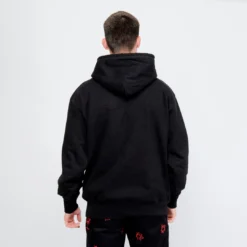 GX 1000 - Felt Hoodie Sweat (Black) -Mode Vêtement Magasin GX 1000 Felt Hoodie Sweat Black 3