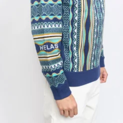 Helas Caps Co - Coog Crewneck (Blue) -Mode Vêtement Magasin Helas Caps Co Coog Crewneck Blue 3