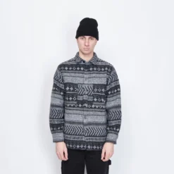 Alas Caps Co - Joshua LS Oversirt (Black/Gray)