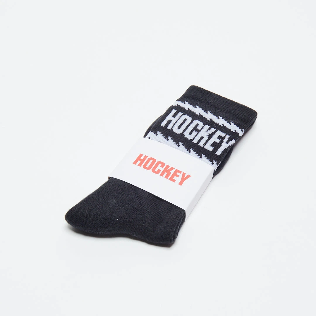 Skateboard Hockey Razor Socks - Black 2 Skateboard Hockey Razor Socks - Black – Image 2