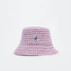 Kangol Maze Jacquard Bucket (White)