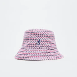Kangol Maze Jacquard Bucket (White)