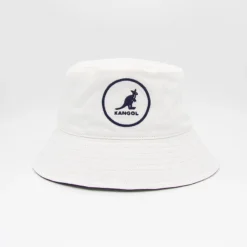 Kangol Cotton Bucket White