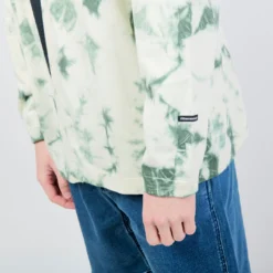 Manastash Tie Dye Haori Cardigan - White -Mode Vêtement Magasin Manastash Tie Dye Haori Cardigan White 2