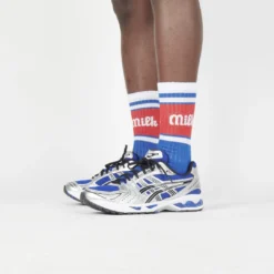 Milk Milson Socks Made In France - Royal Blue/Red -Mode Vêtement Magasin Milk Milson Socks Made in France Royal Blue Red 5
