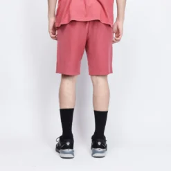 Milk X Shoof - Bermuda Pigment Dyed (Red) -Mode Vêtement Magasin Milk x Shoof Bermuda Pigment dyed Red 4