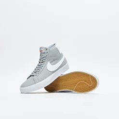 Nike SB - Zoom Blazer Mid ISO (Wolf Gray) -Mode Vêtement Magasin Nike SB Zoom Blazer Mid ISO Wolf Grey 4