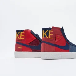 Nike SB - Zoom Blazer Mid Premium (University Red/Midnight Navy) -Mode Vêtement Magasin Nike SB Zoom Blazer Mid Premium University Red Midnight Navy 5